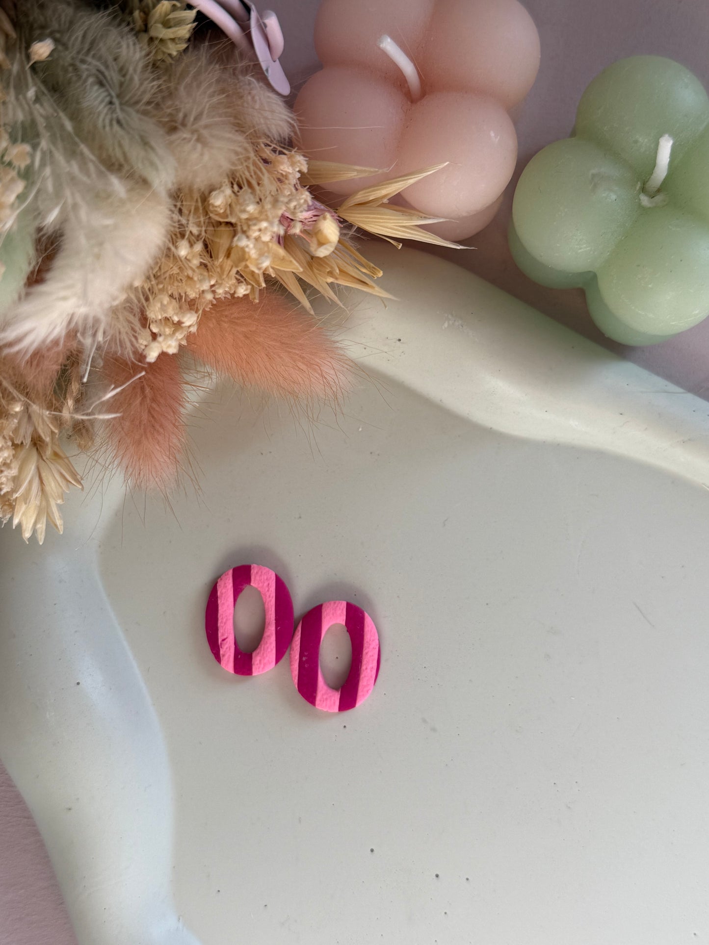 Charms Linea lignes Roses/framboise