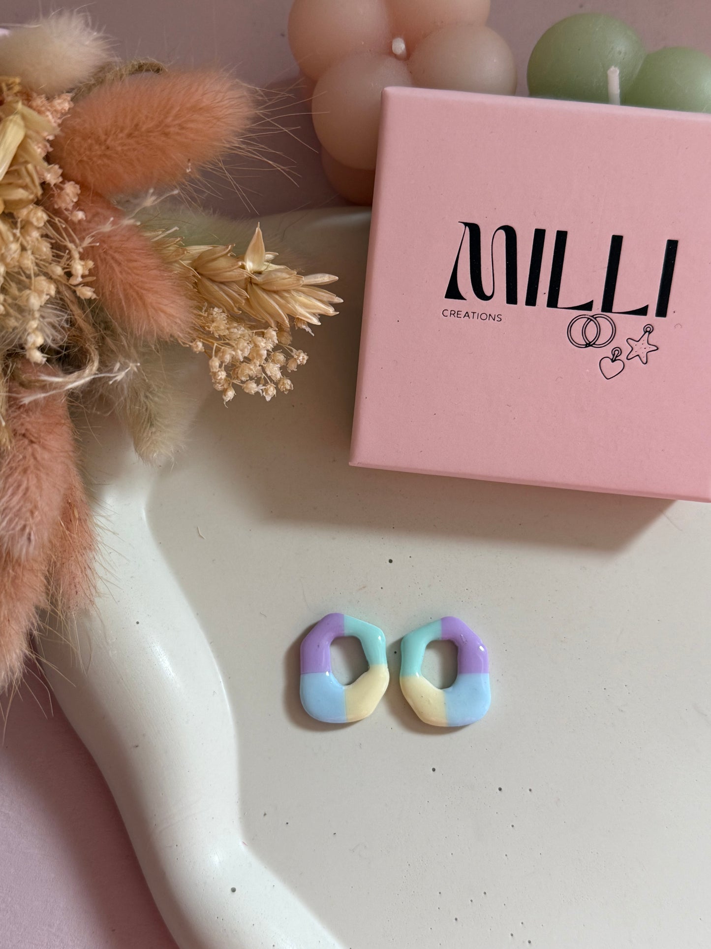 Charms Fanny Lila/menthe/bleu/jaune M