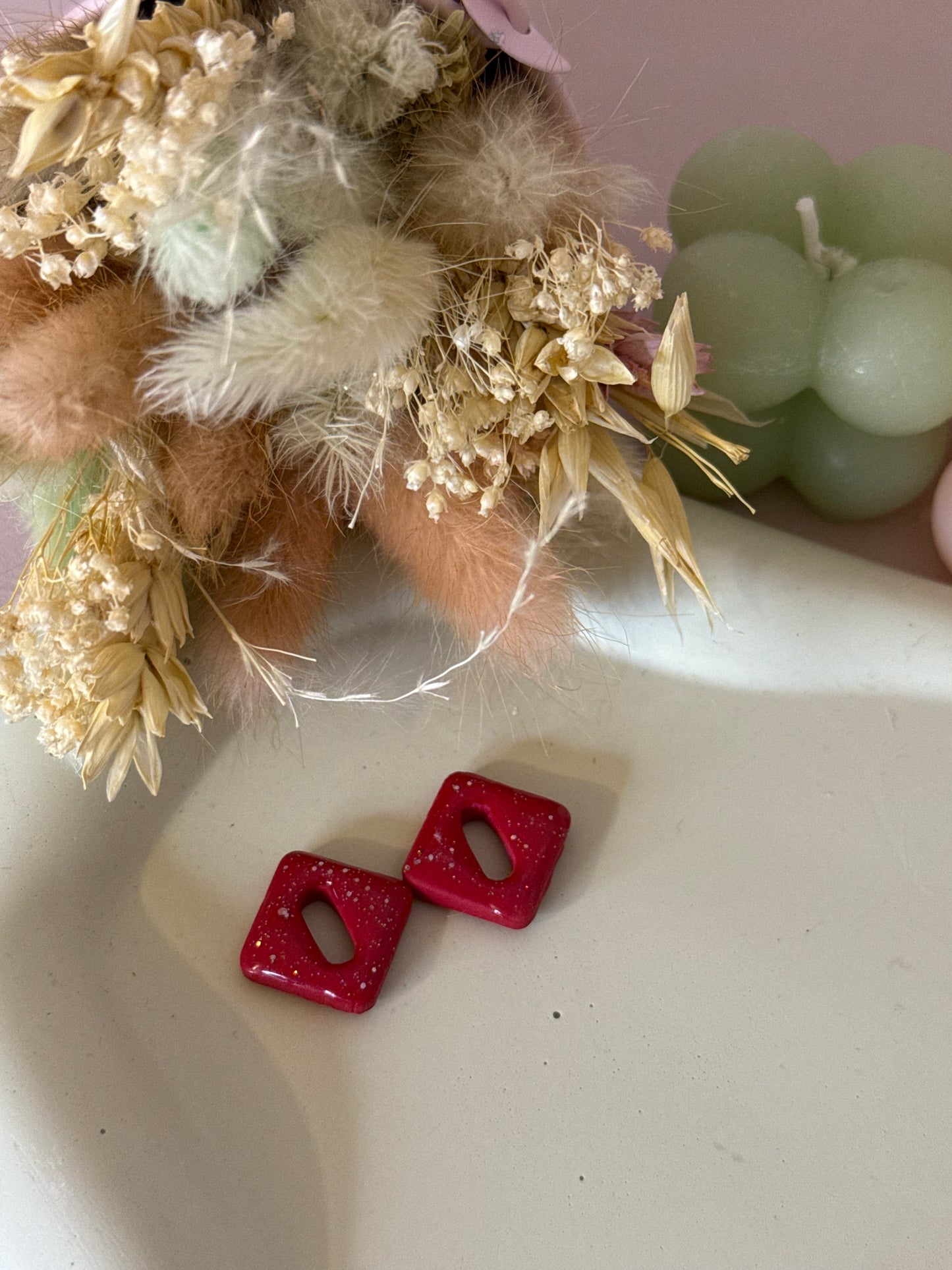Charms Aya Rouge paillettes