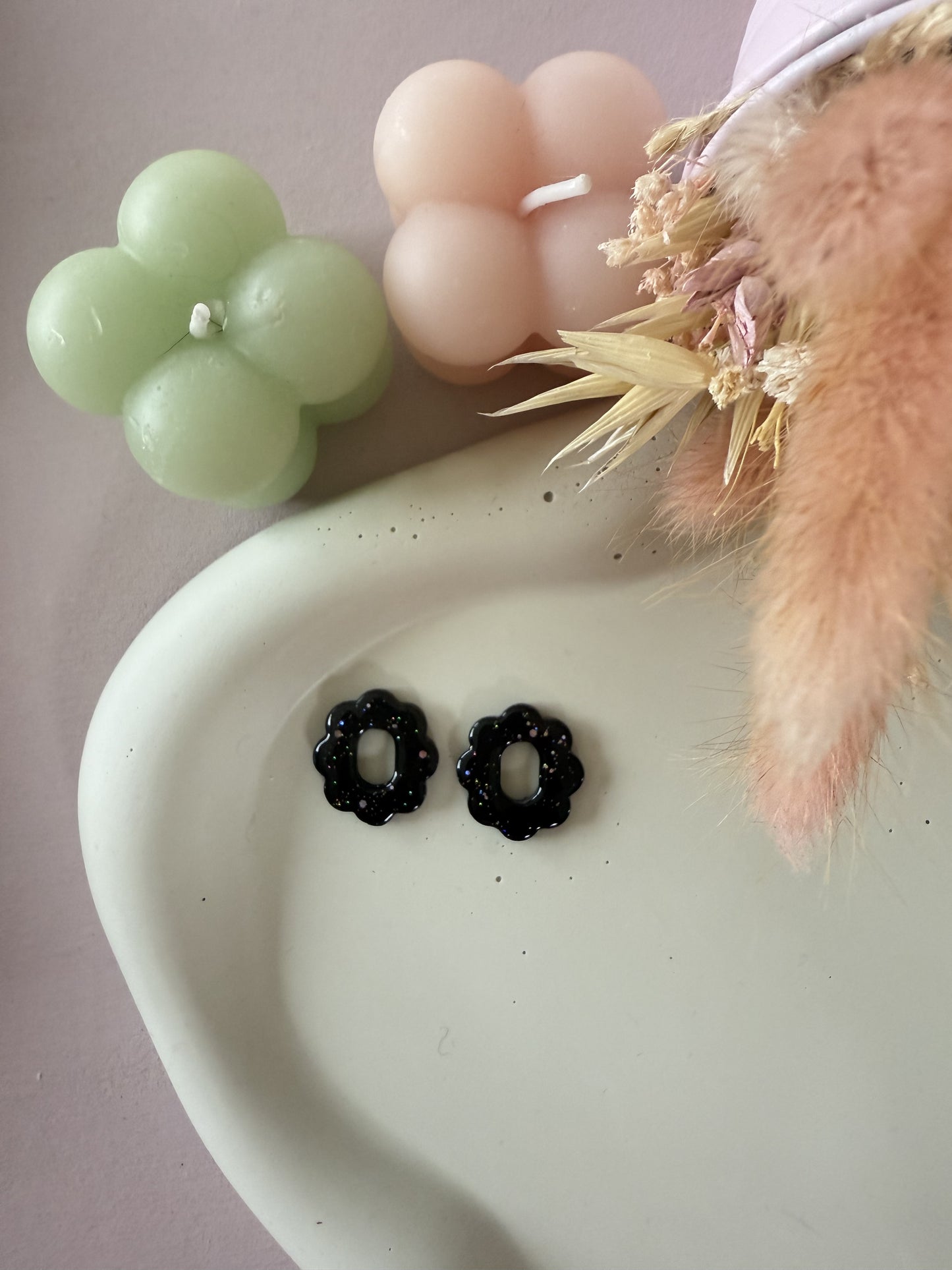 Charms Romy Noir Paillettes