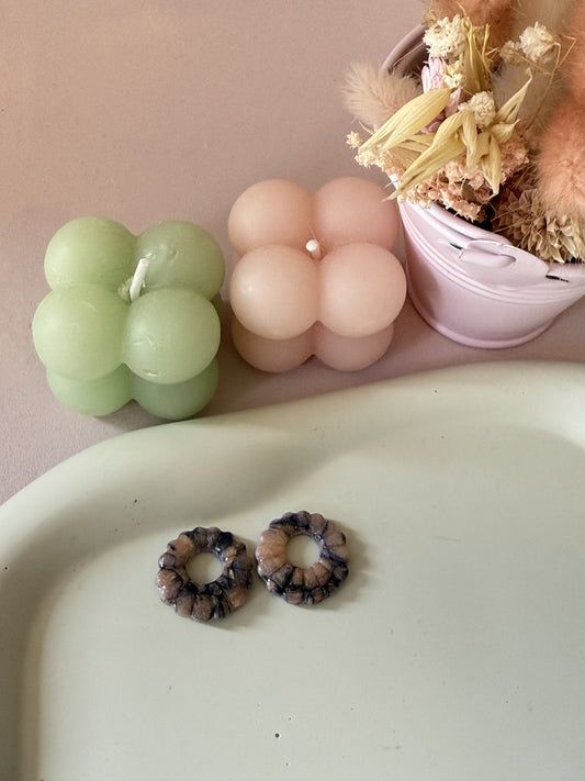 Charms Ella Marbré gris beige