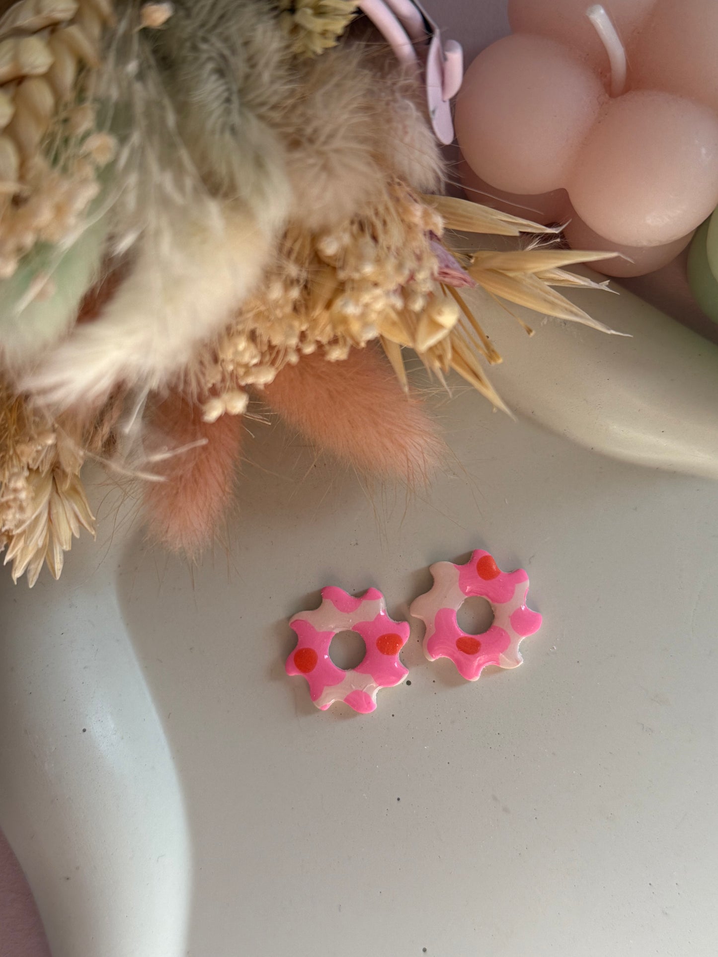Charms Sole Fleur rose bonbon