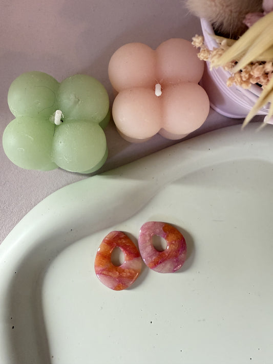 Charms Lora marbré multicouleurs