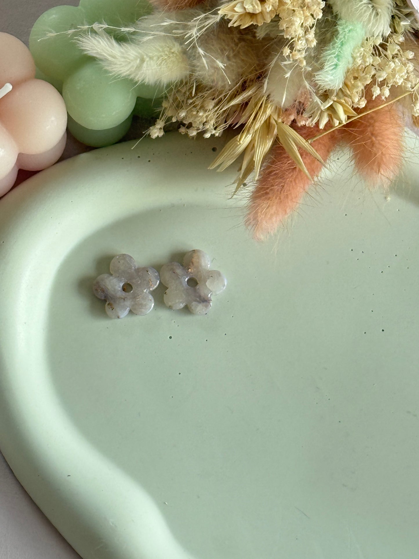 Charms Leslie marbré or