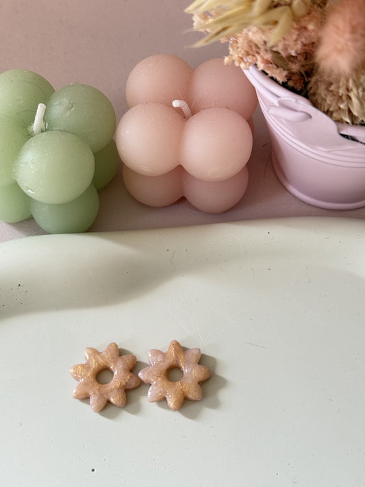 Charms Hélie effet marbré doré