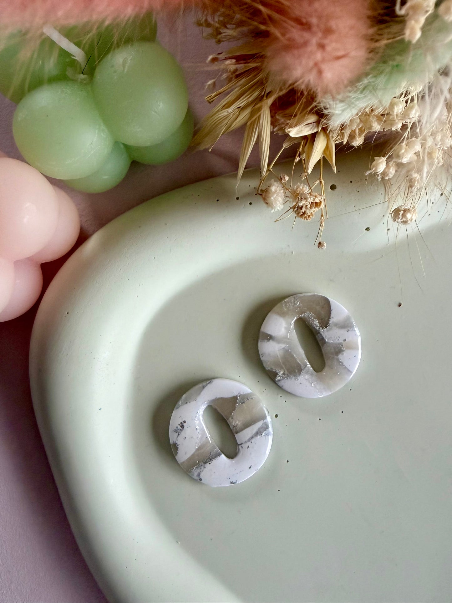 Charms Kate Blanc/translucide/Argent