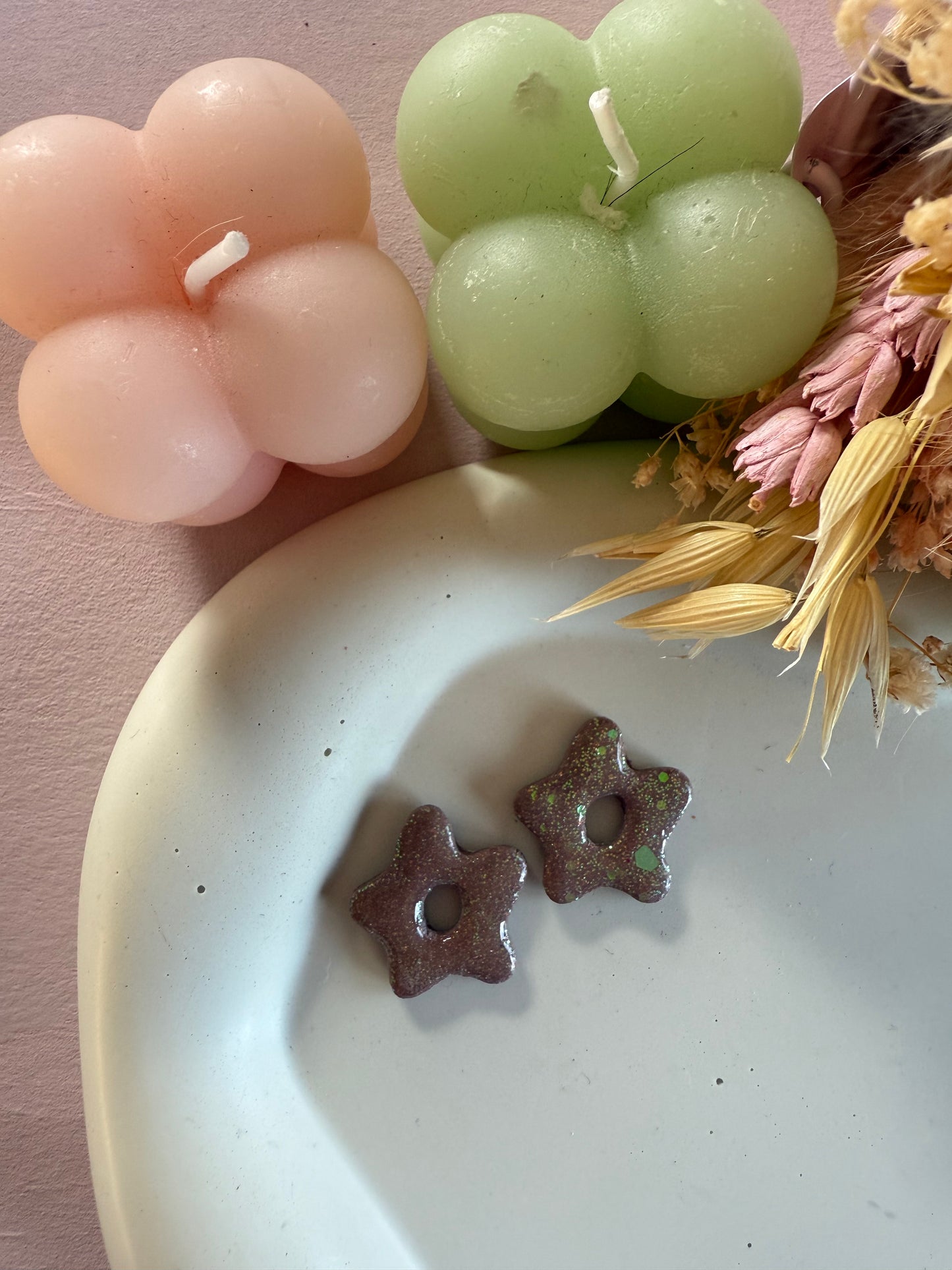 Charms Lili brun paillettes