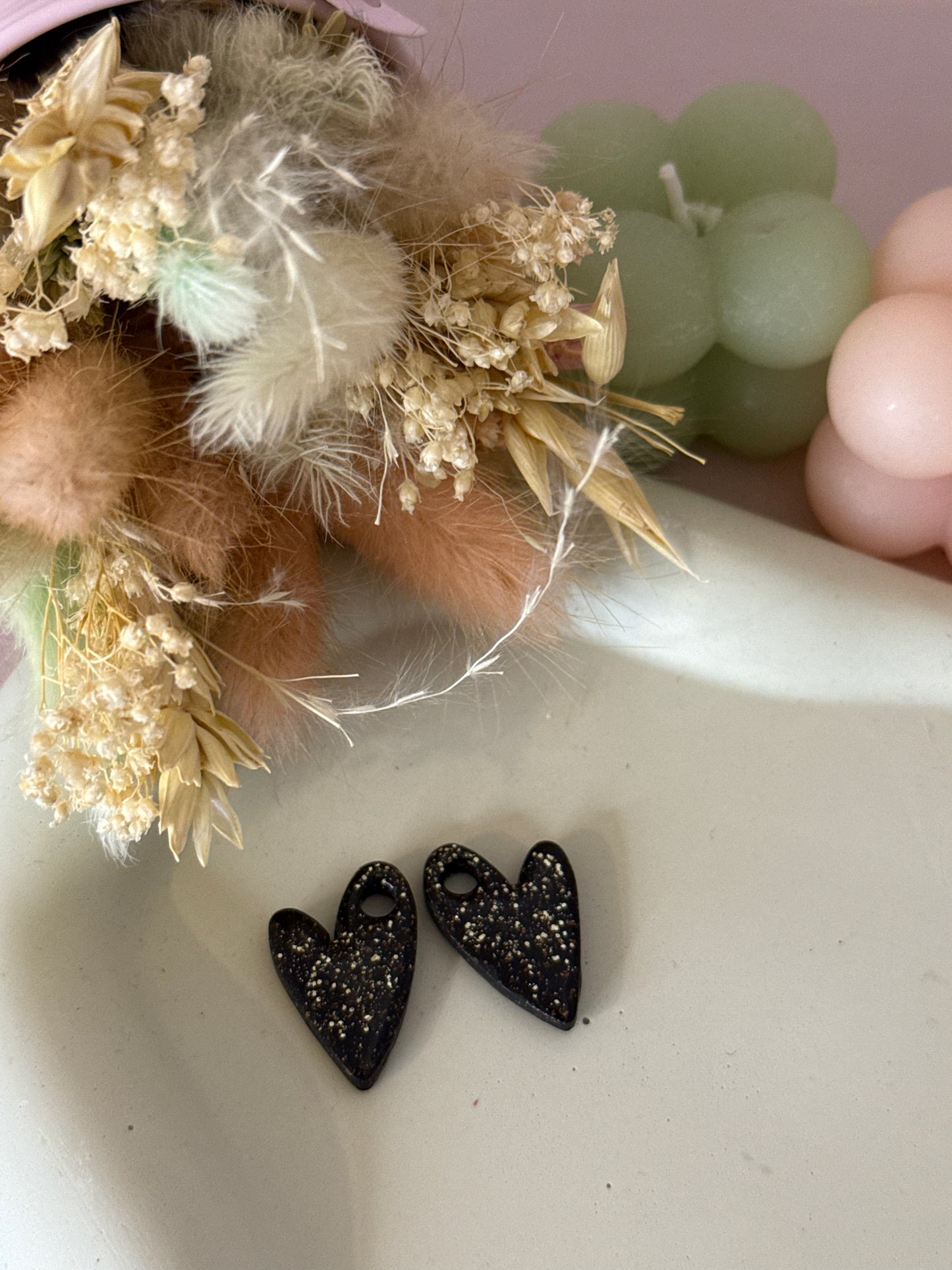 Charms Naomie Noir paillettes