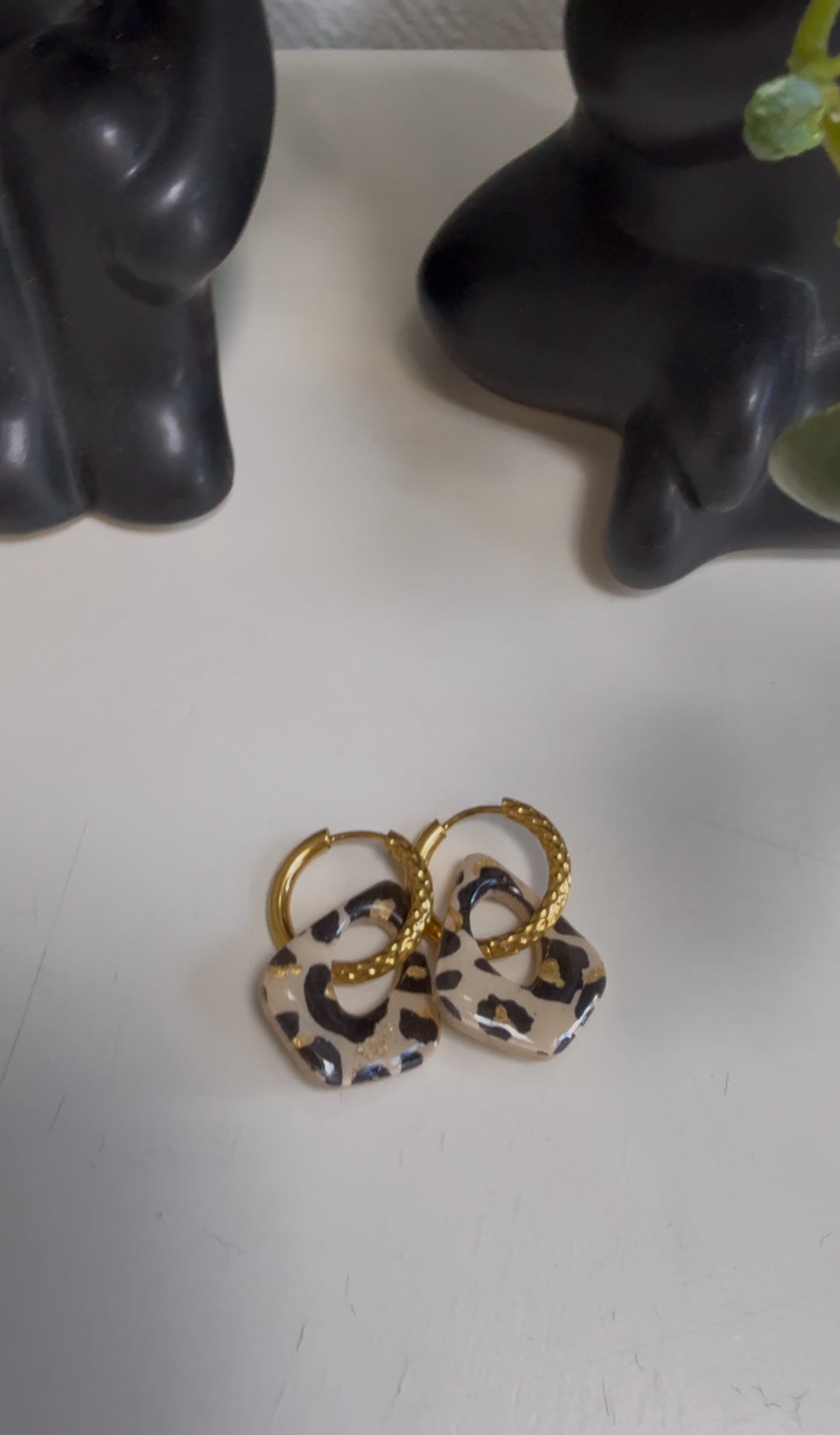 Charms Paloma Léopard beige