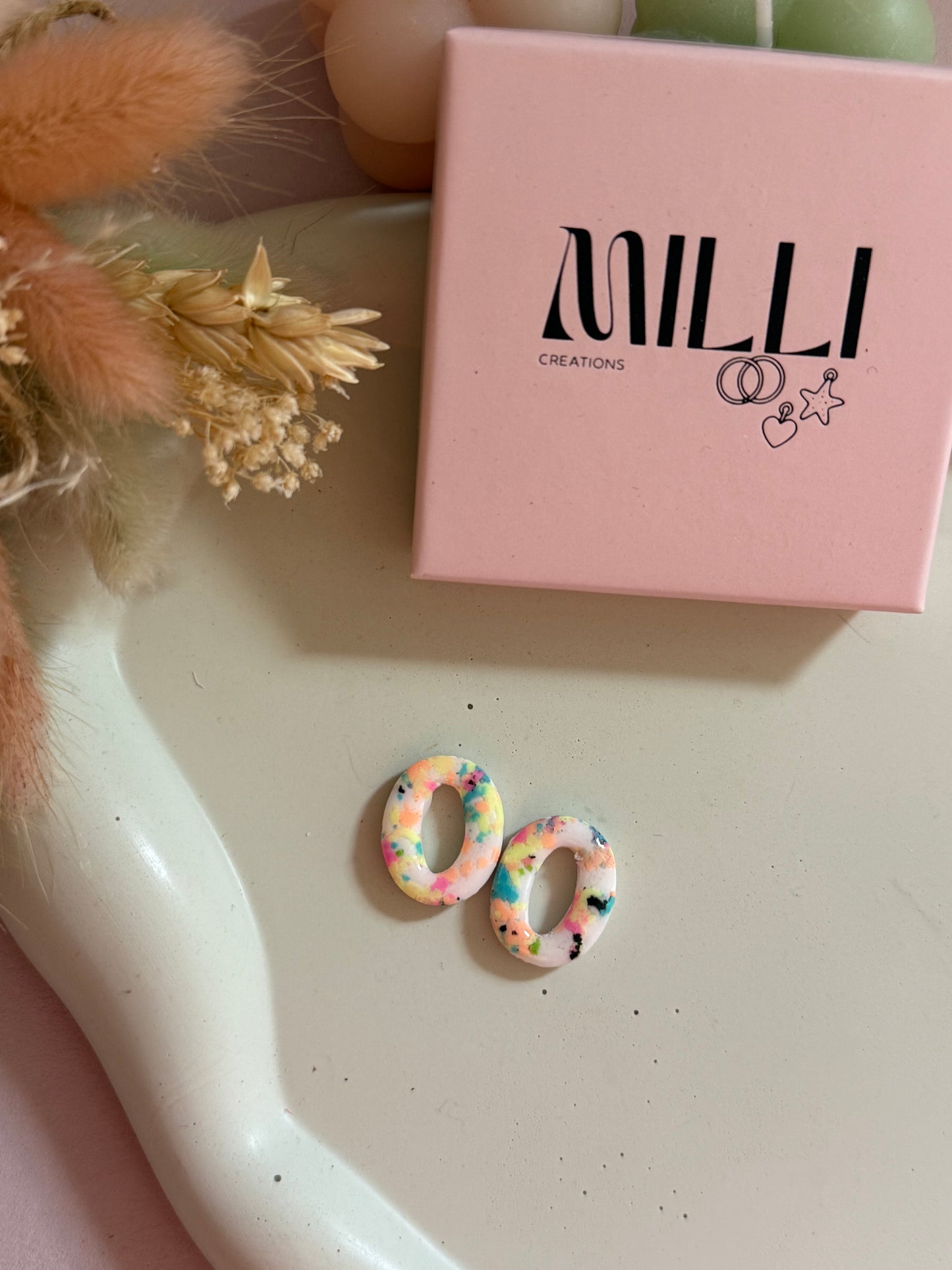 Charms Linea Blanc taches fluo M