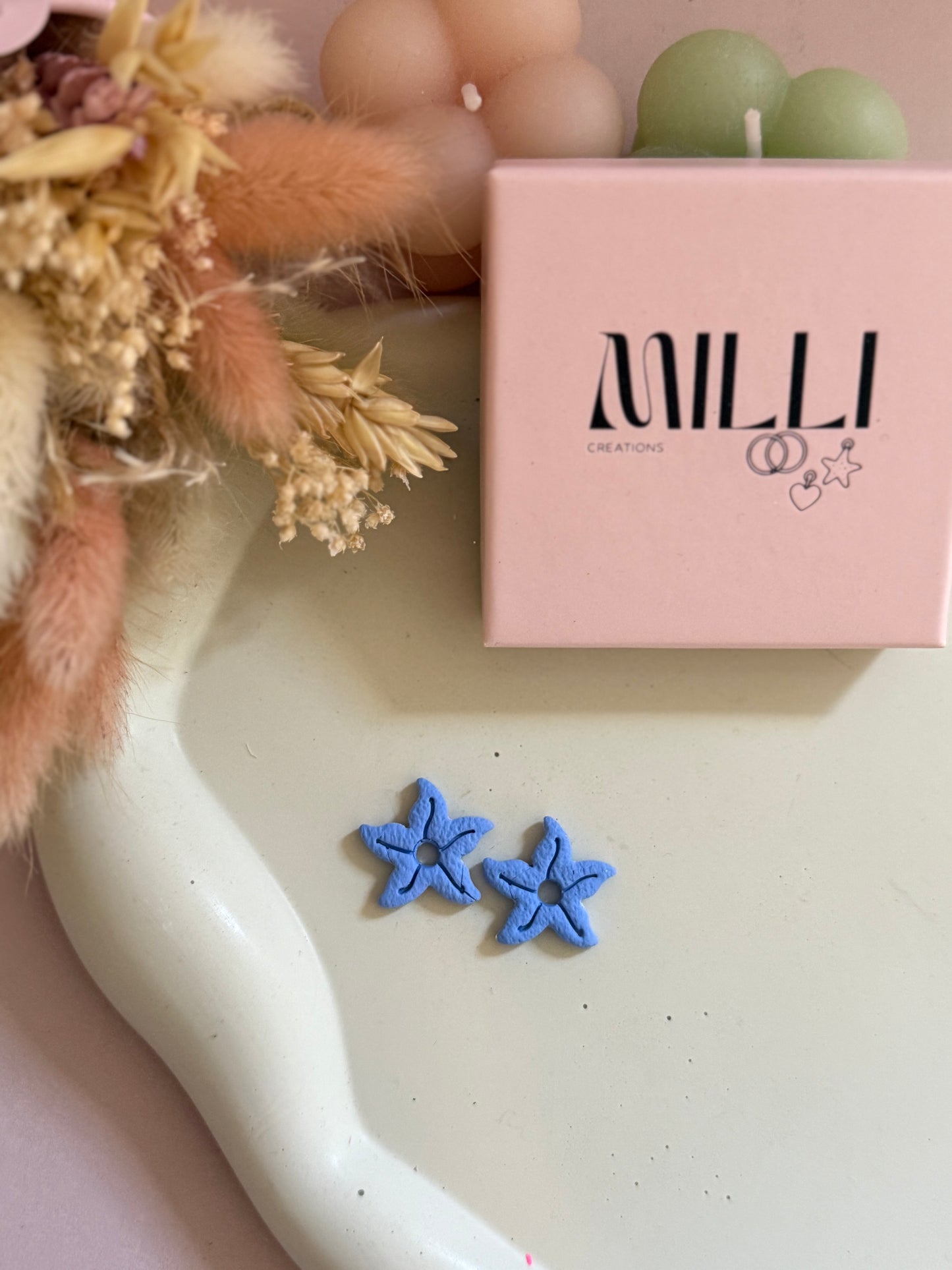 Charms Starfish aquamarine