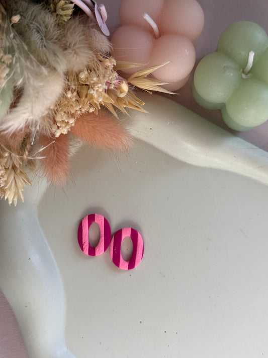 Charms Linea lignes Roses/framboise