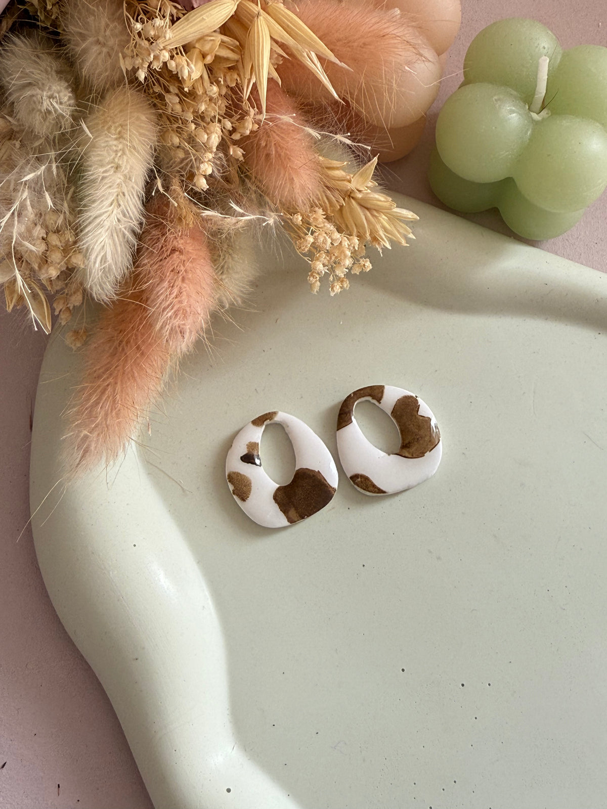 Charms Dilda Cow blanc brun