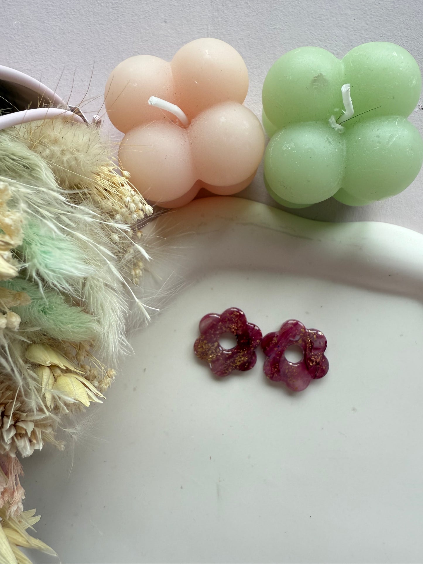 Charms Lucinda translucide bordeaux/or