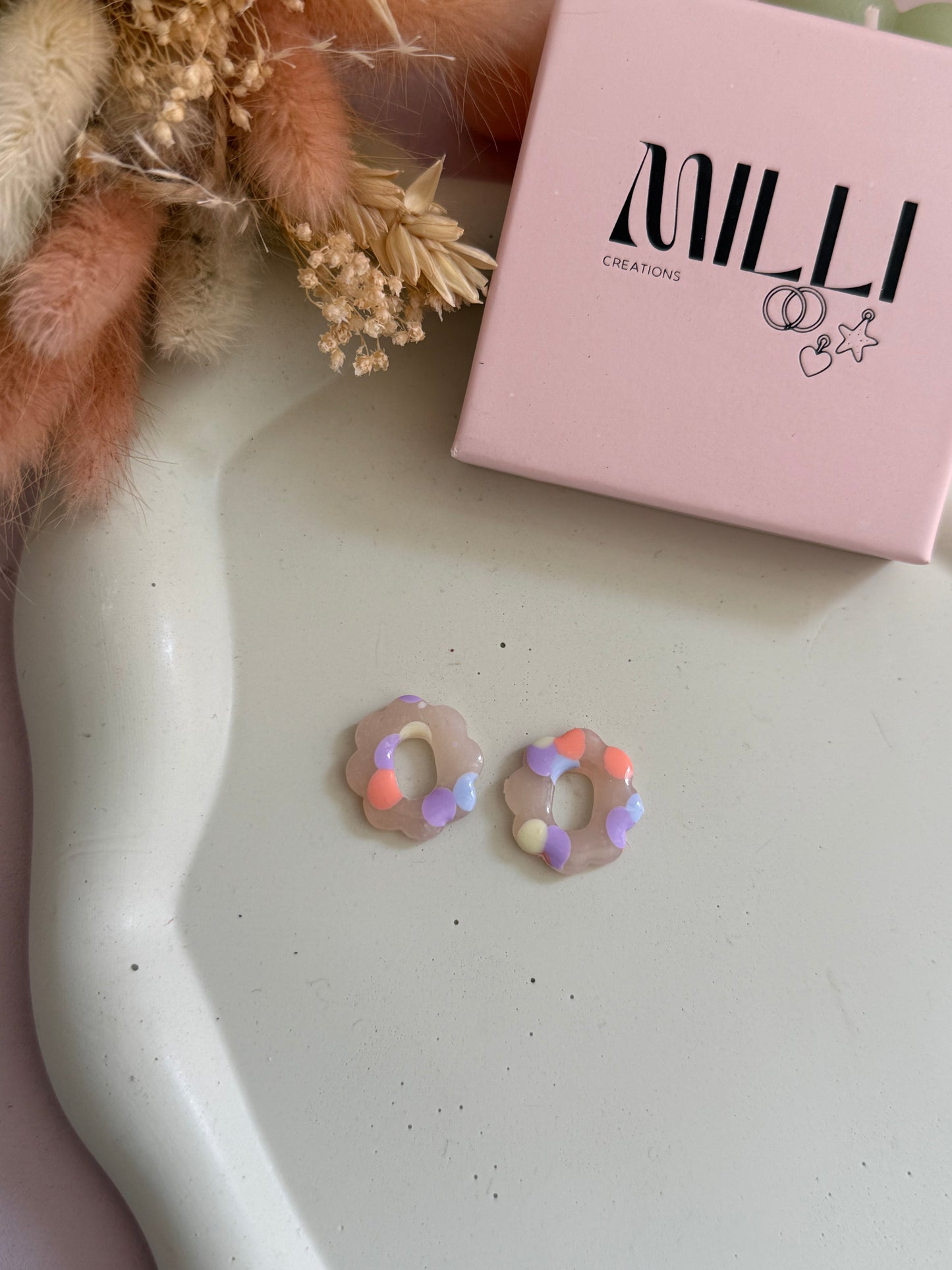 Charms Romy pois pastel
