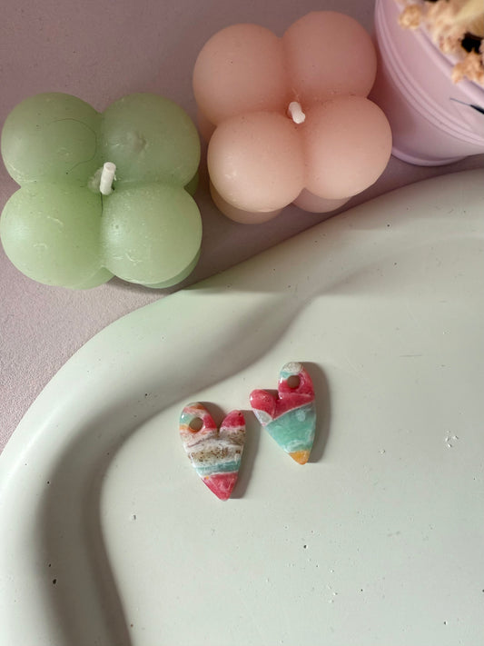 Charms Abby marbré multicouleurs