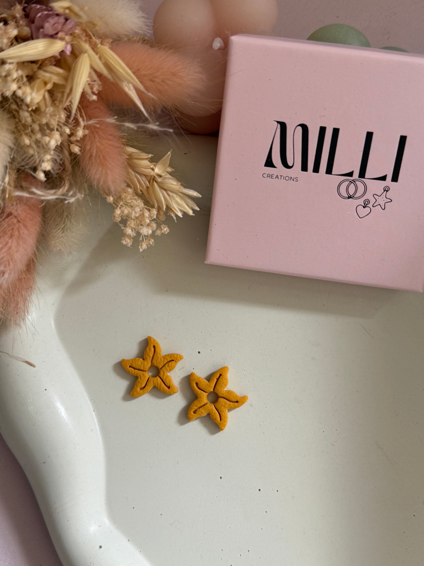 Charms Starfish moutarde