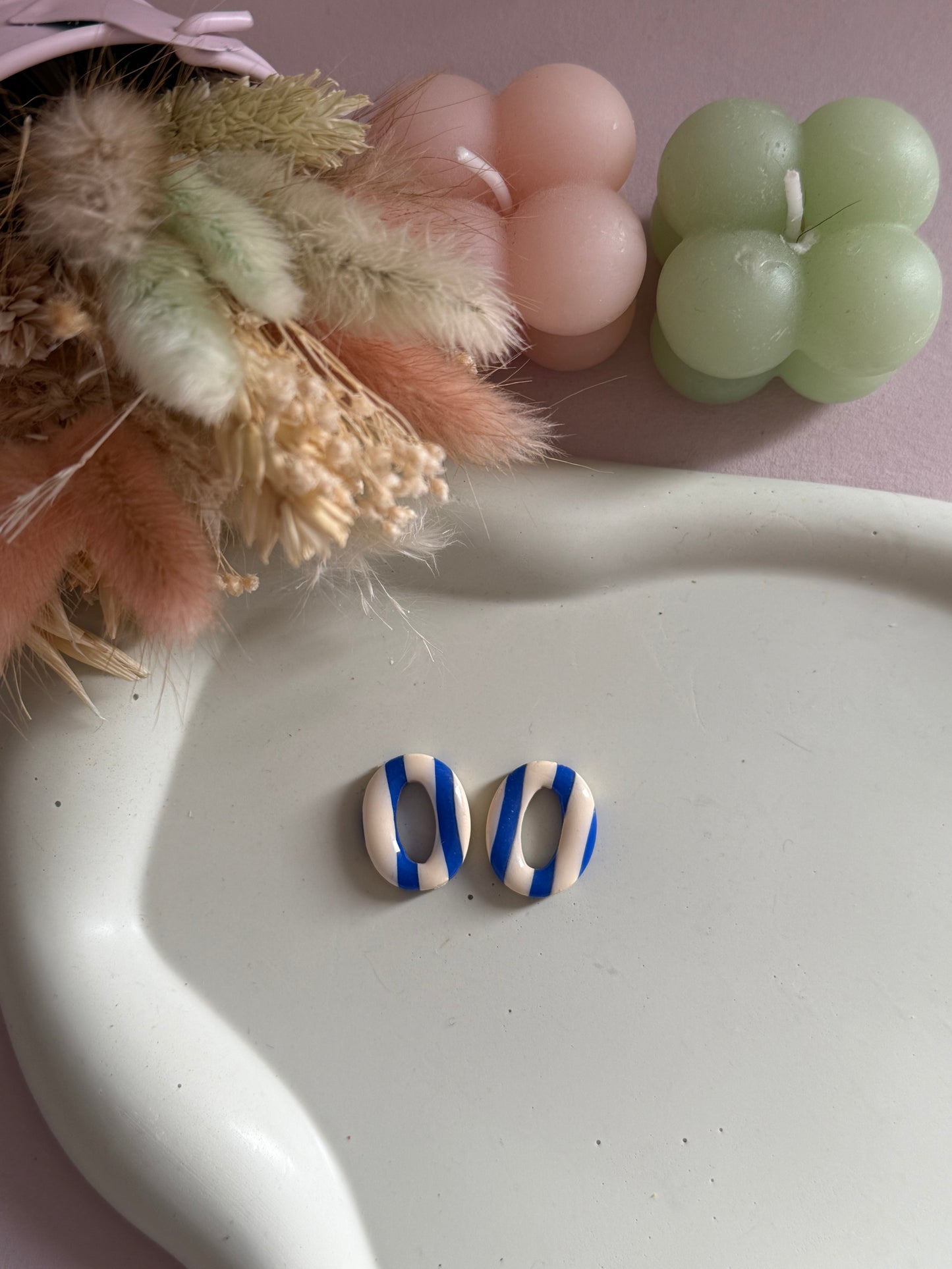 Charms Linea lignes Bleu M