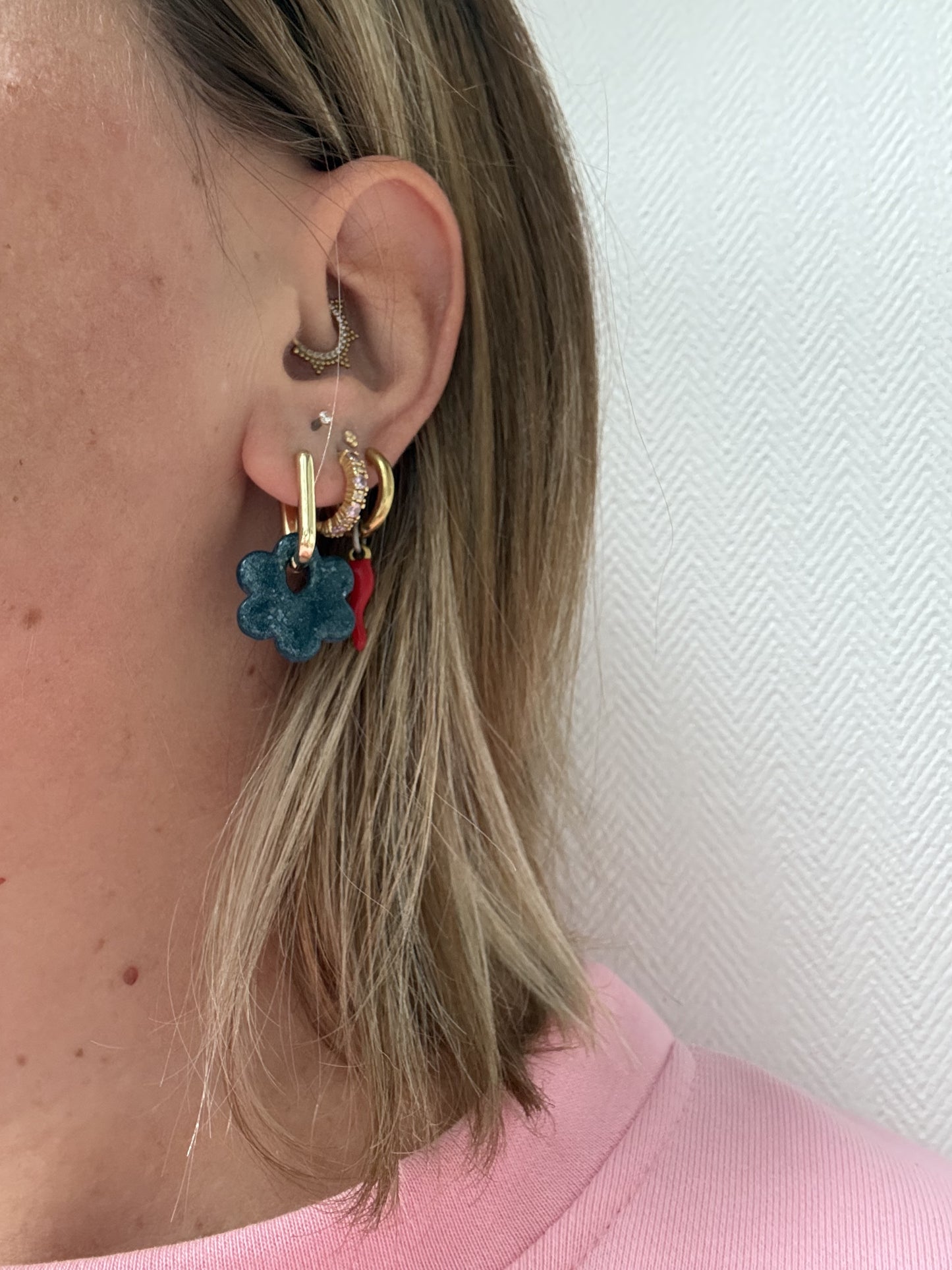 Charms Aicha Moutarde paillette