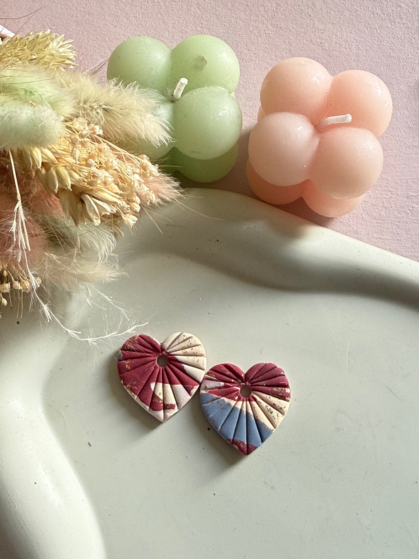 Charms Amor Ivoir Cabernet Blue Stone
