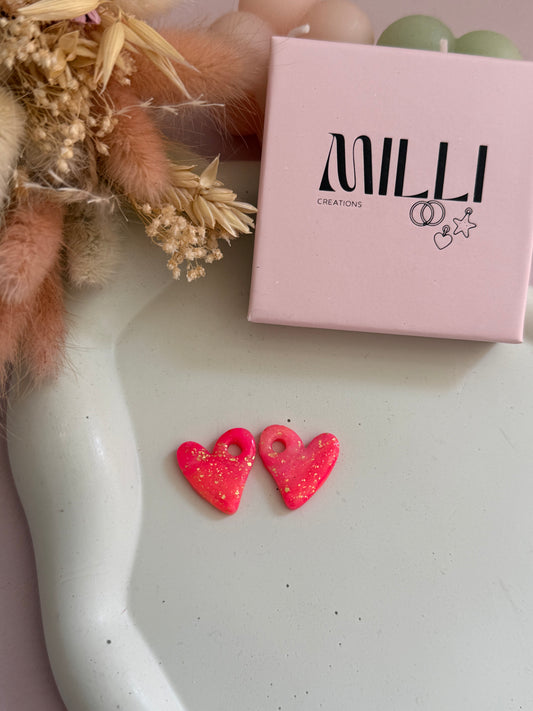 Charms Pauline translucide rose