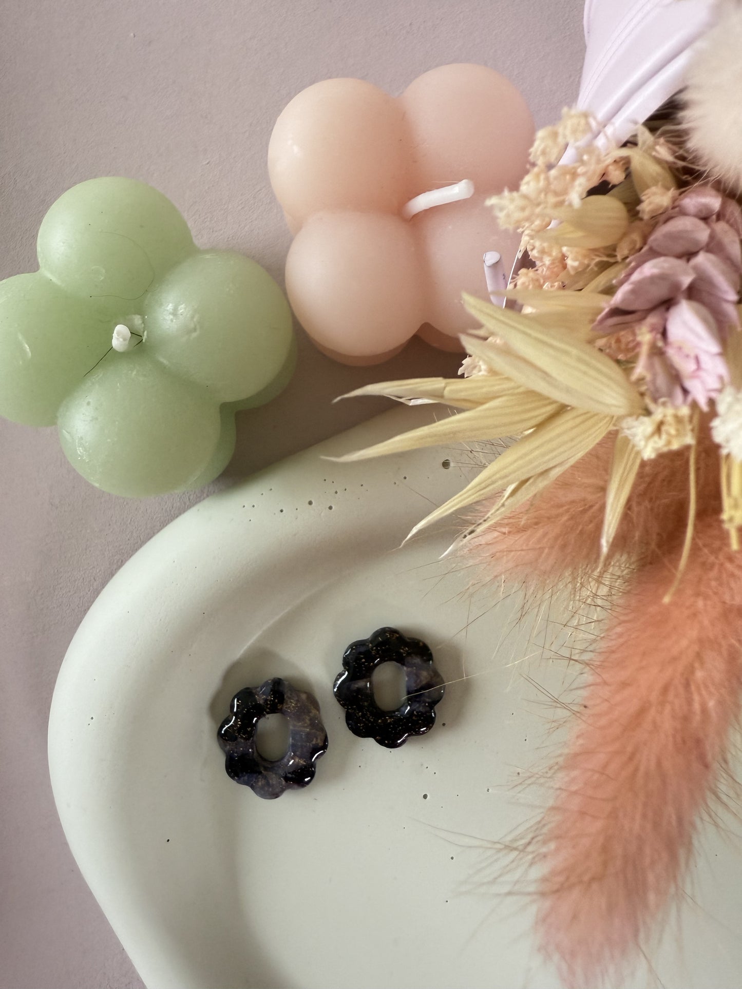 Charms Romy Noir/gris