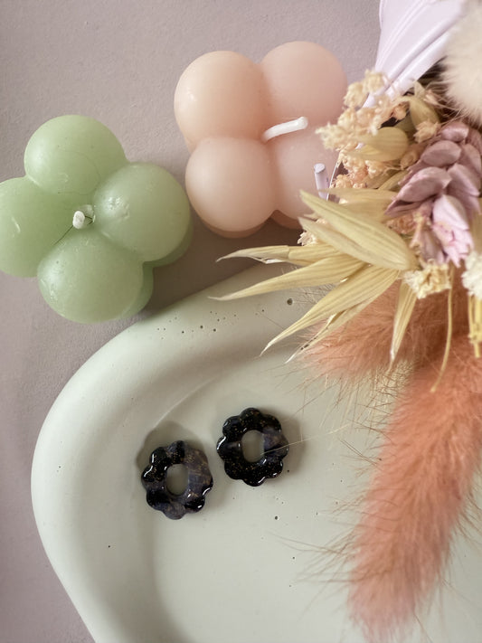 Charms Romy Noir/gris