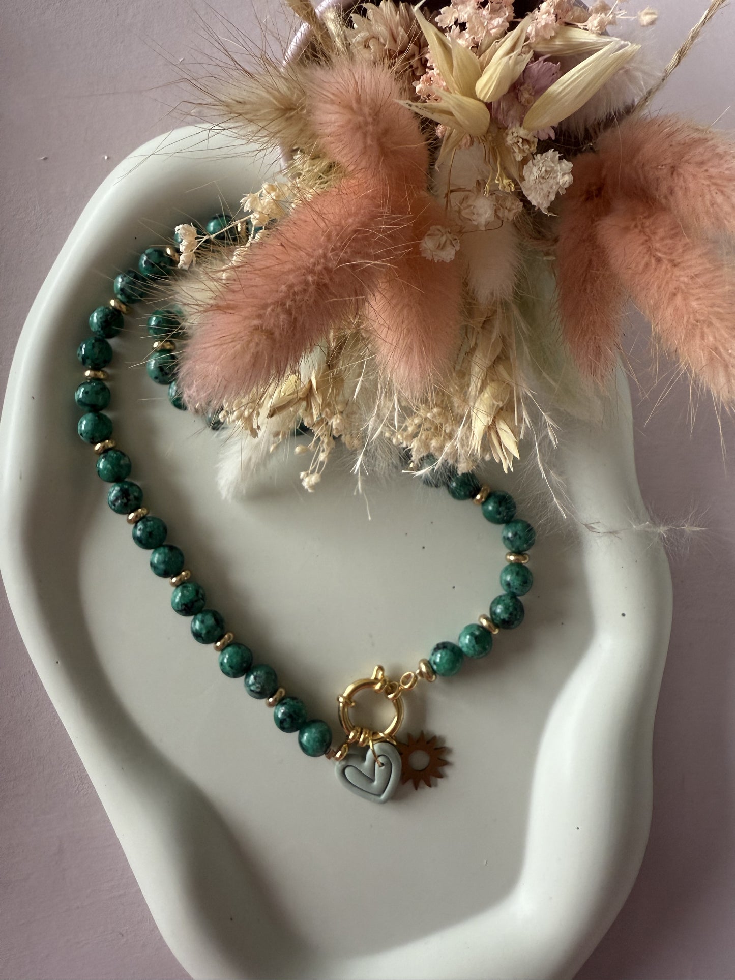 Collier perles naturelles