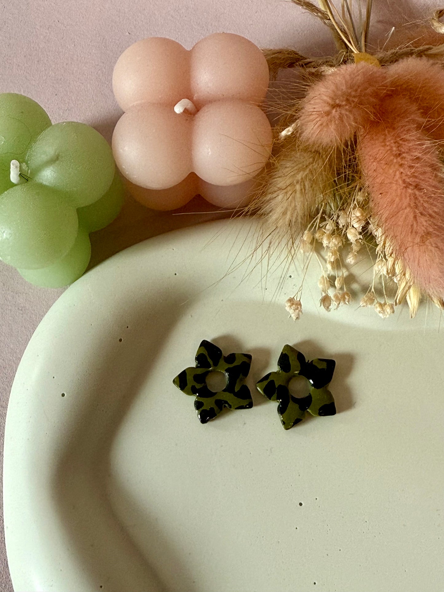 Charms Martha Léopard Kaki