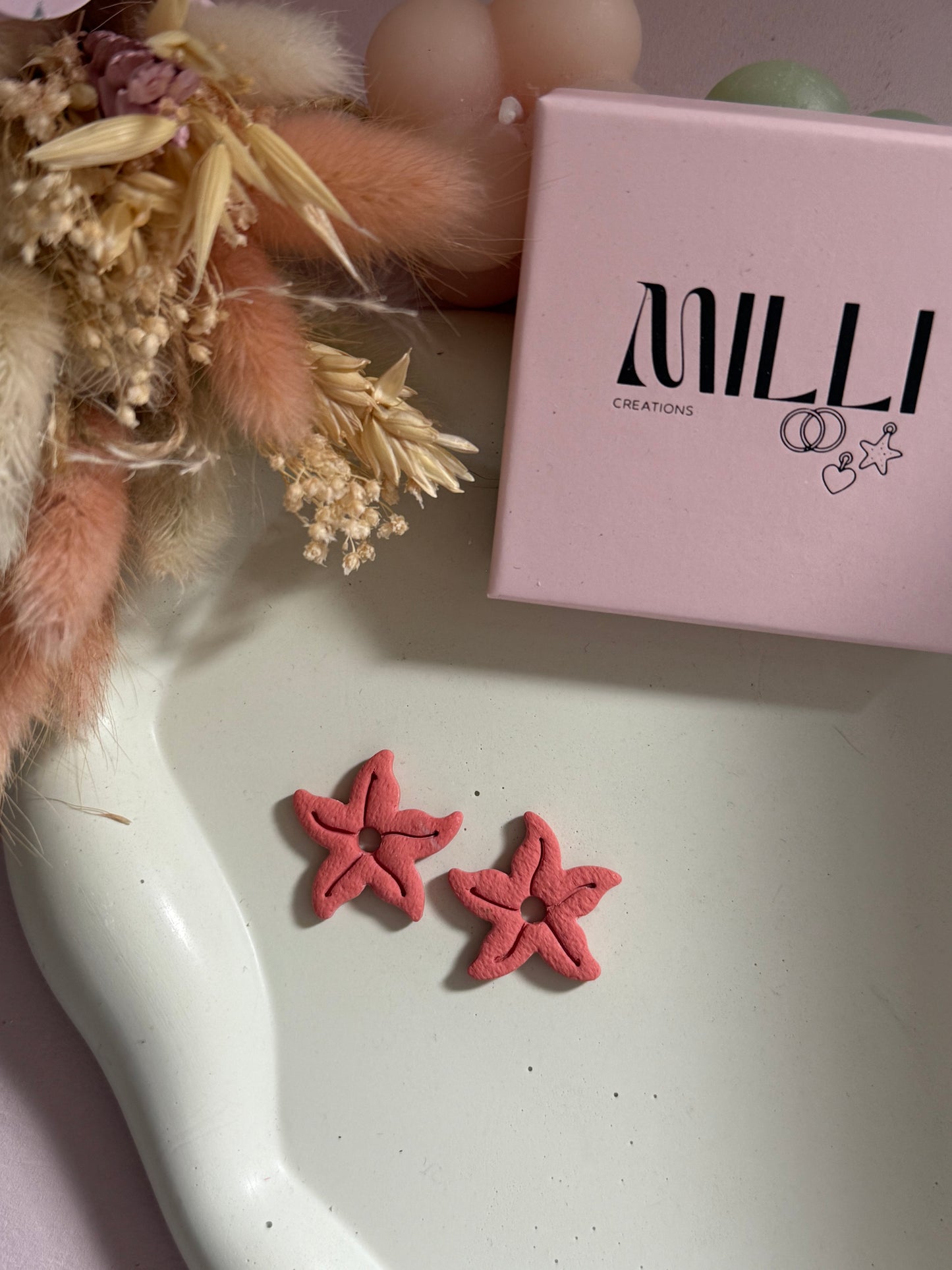 Charms Starfish rose corail L