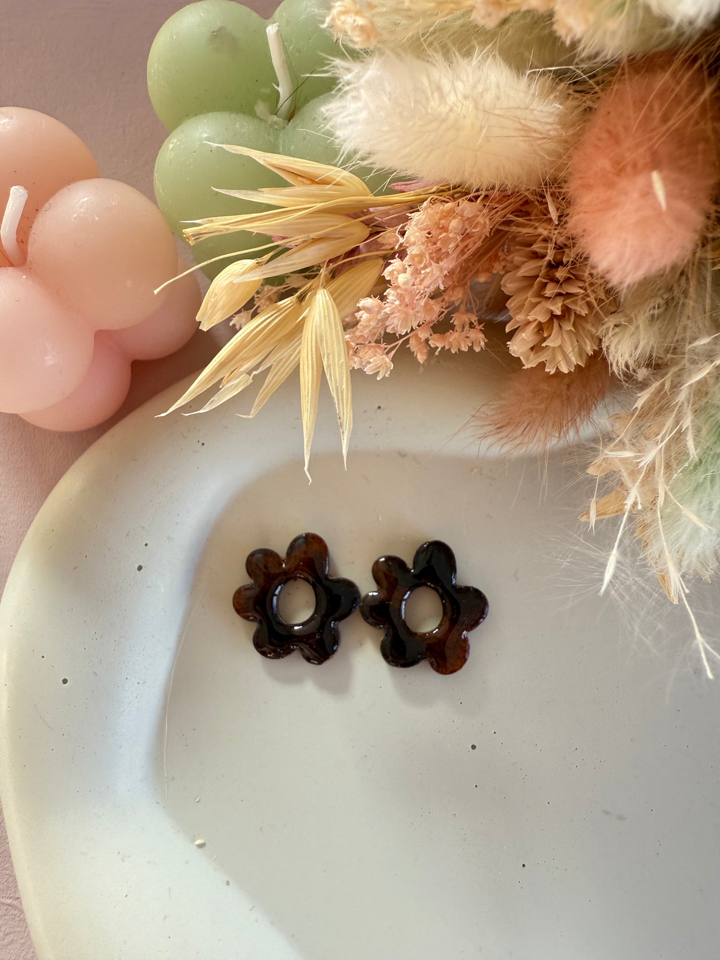 Charms Esmée tortoise foncé