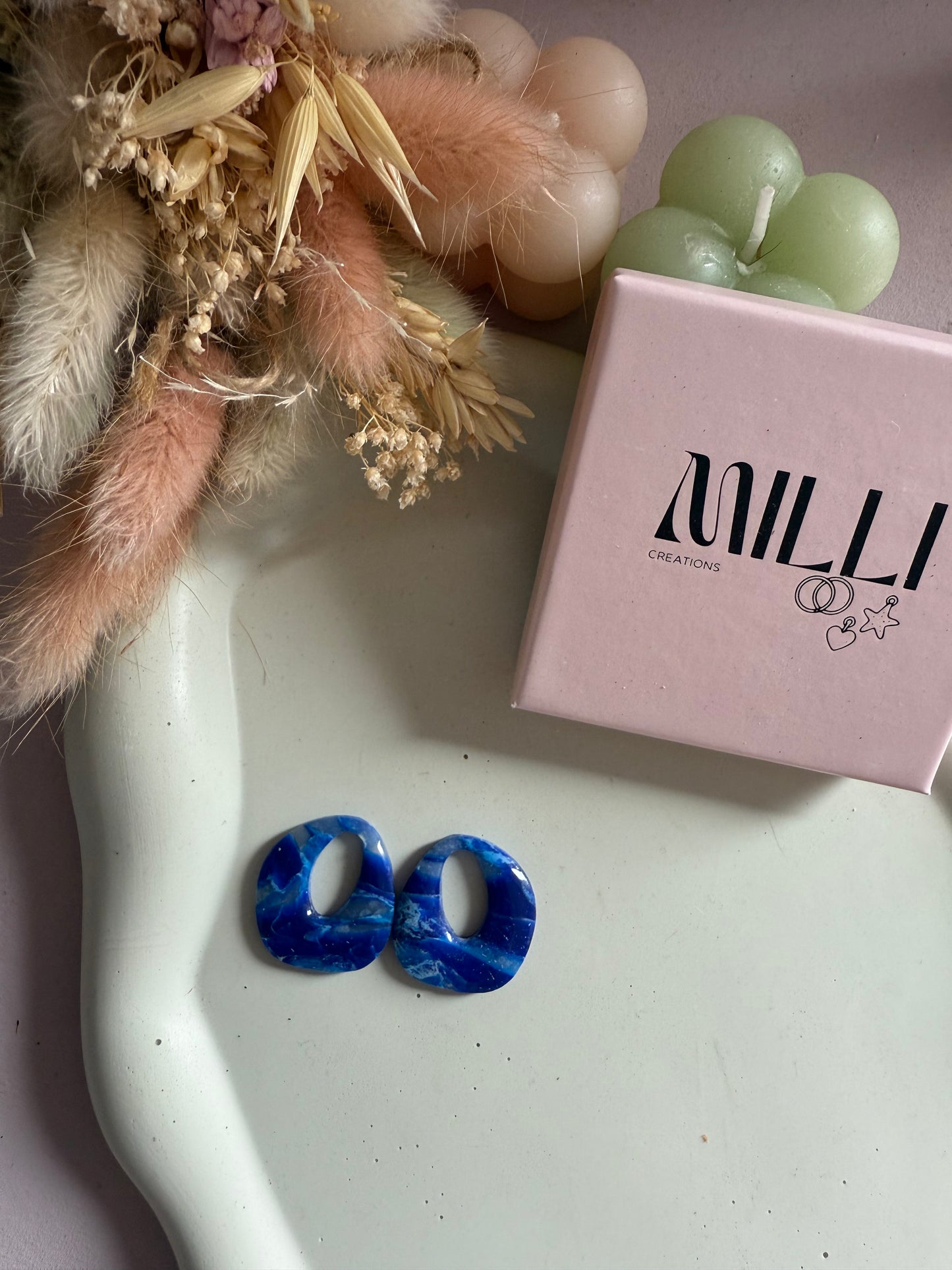 Charms Dilda translucide bleu