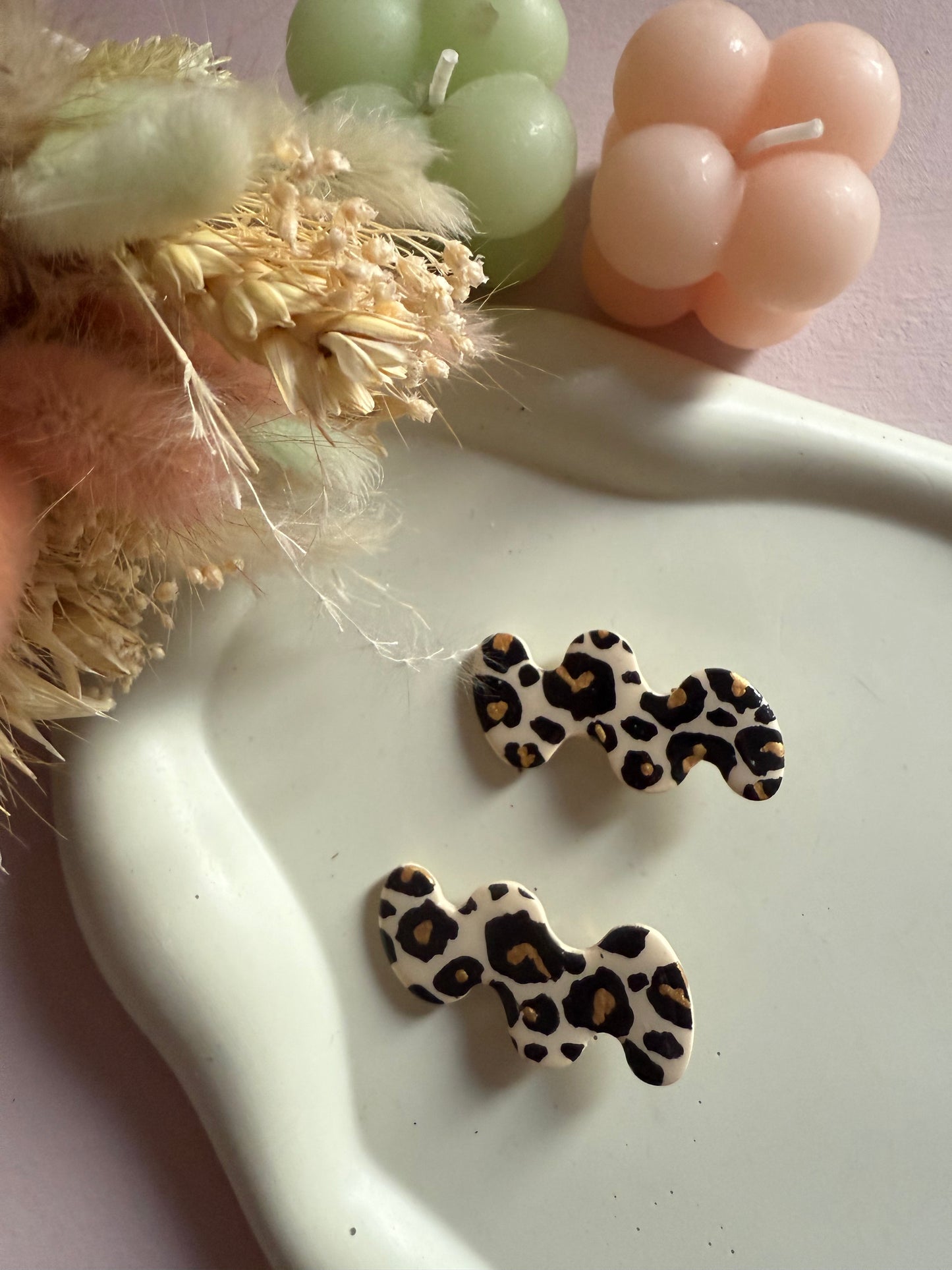 Barrette cheveux Cara Leopard