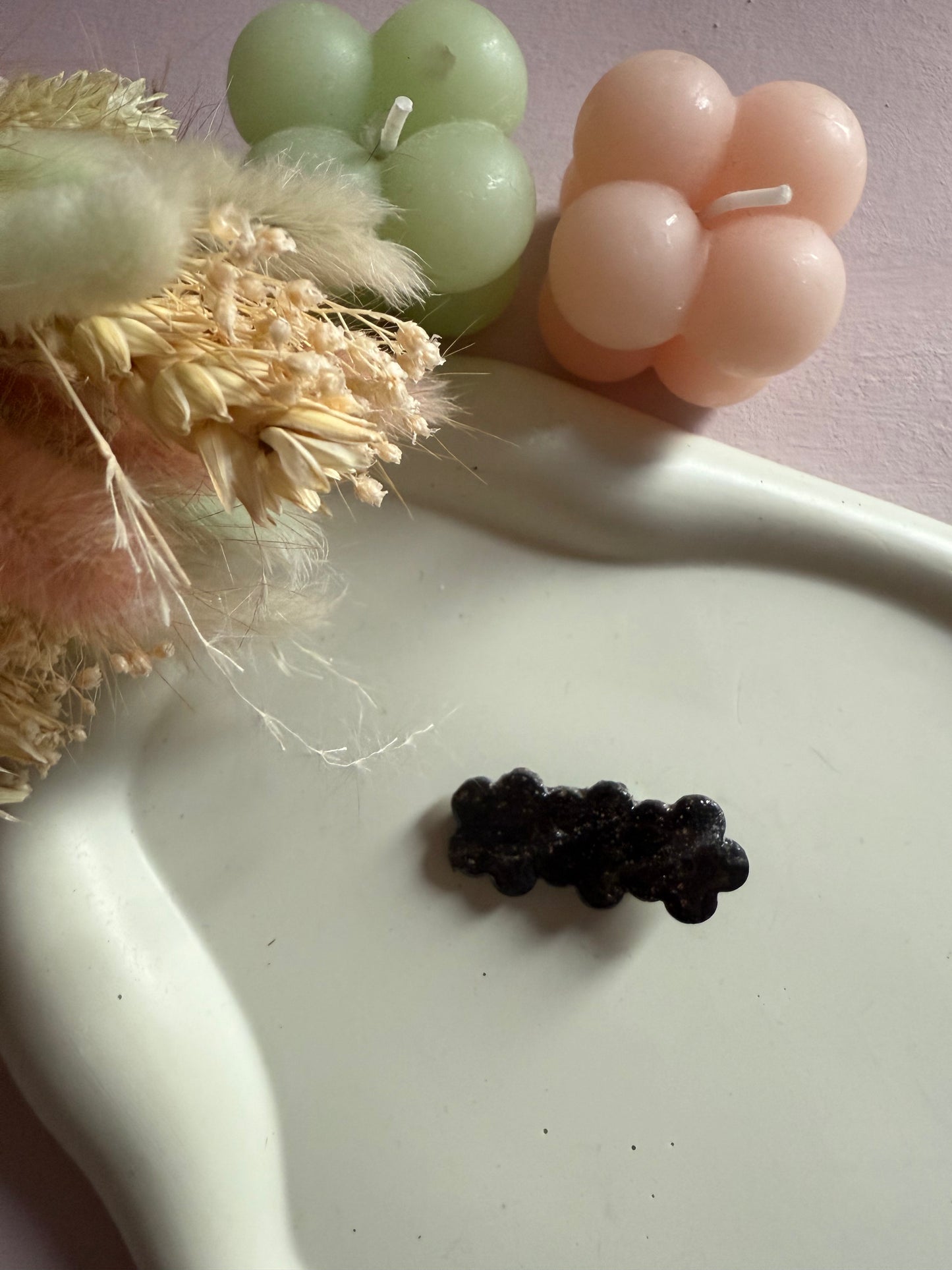 Barrette cheveux Aveline Noir paillettes