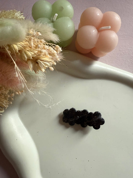 Barrette cheveux Aveline Noir paillettes
