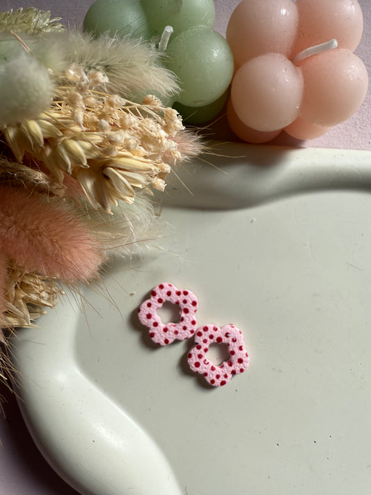 Charms Amelia Rose pale pois rouge