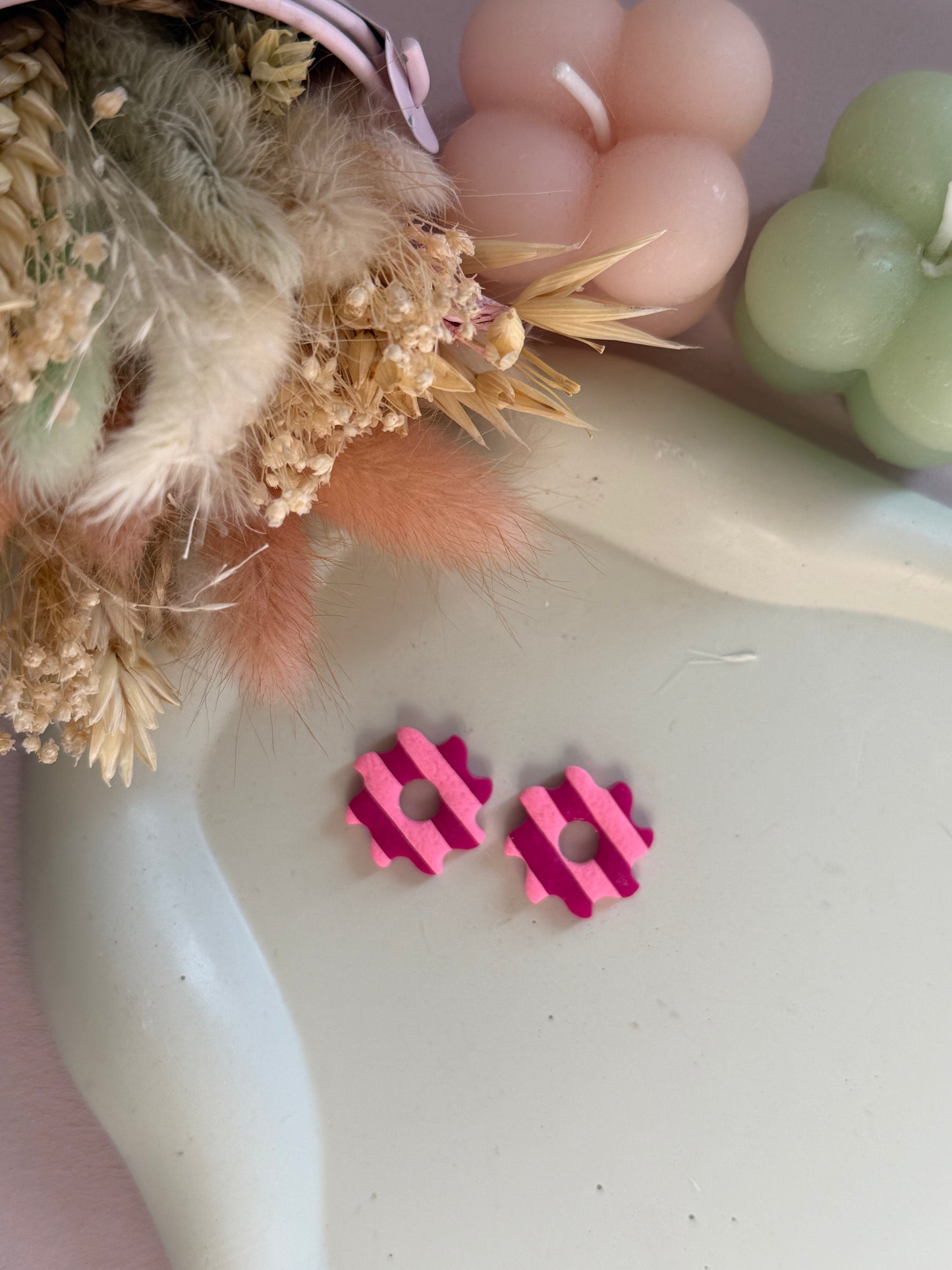 Charms Sole lignes rose bonbon/mauve