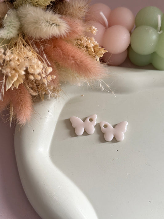 Charms Papillon Blanc