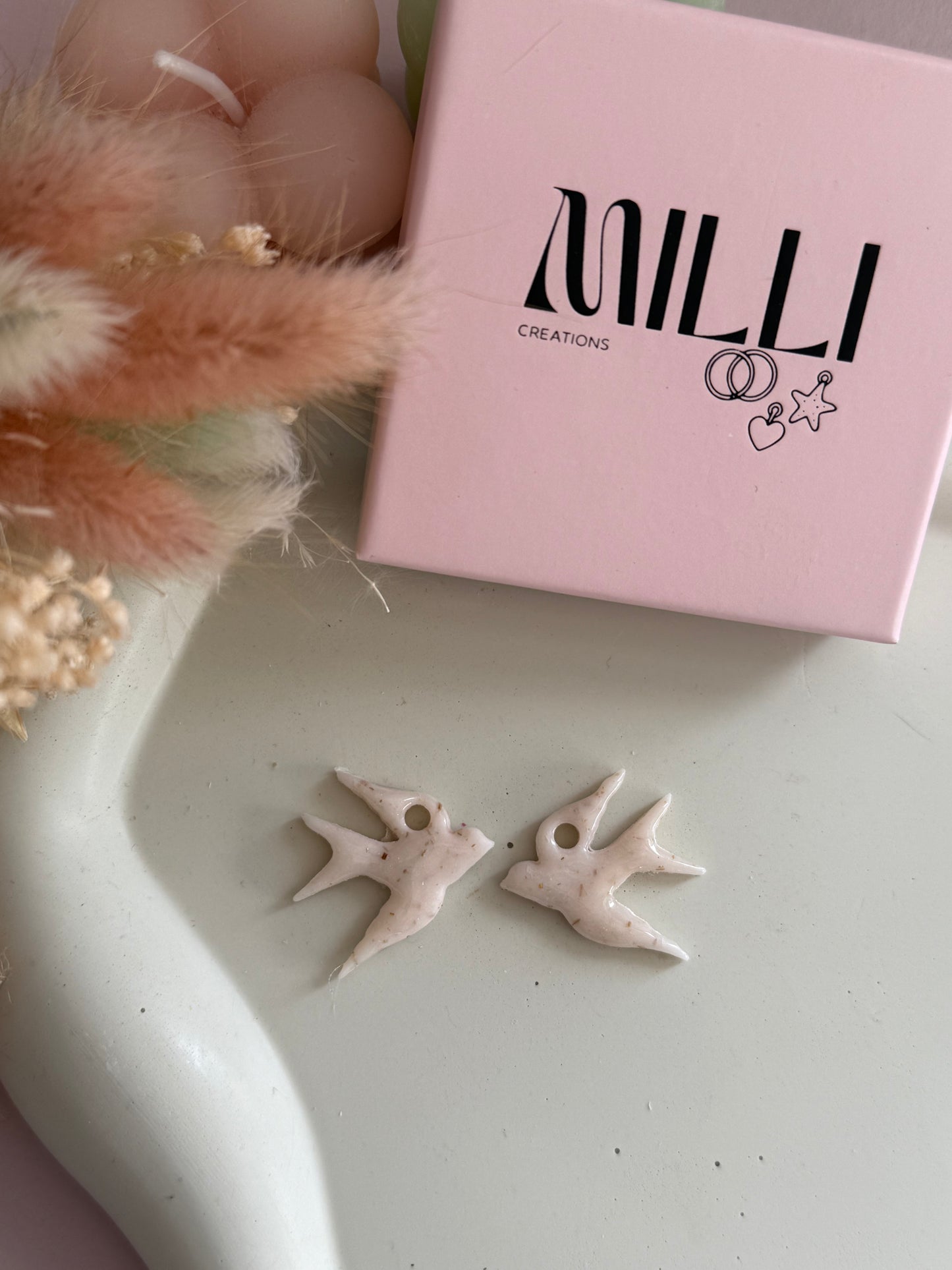 Charms Mina Blanc taches claires M