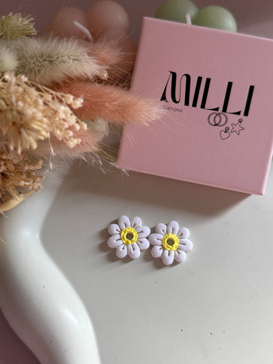 Charm Marguerite blanc