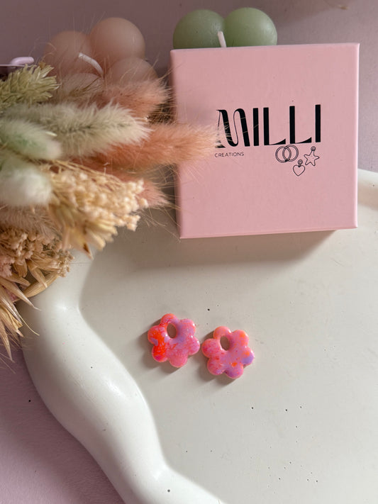 Charm Aicha peinture rose/lila/orange