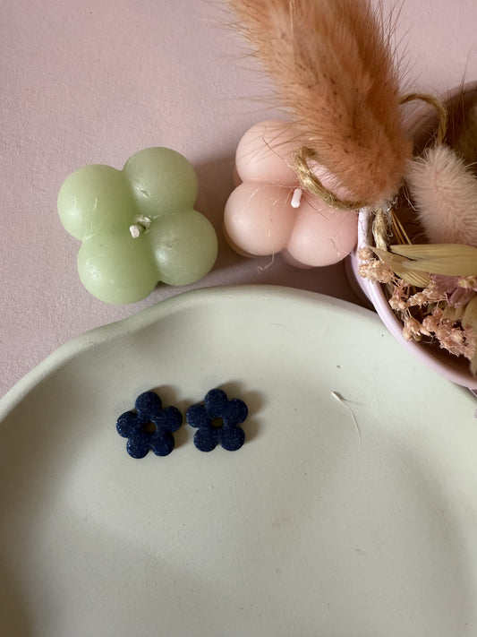 Charms Leslie bleu paillettes