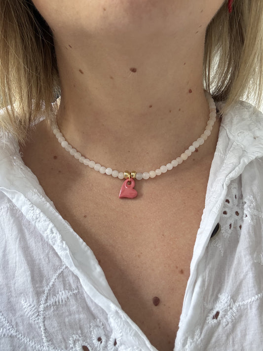 Collier pierre naturelle Quartz