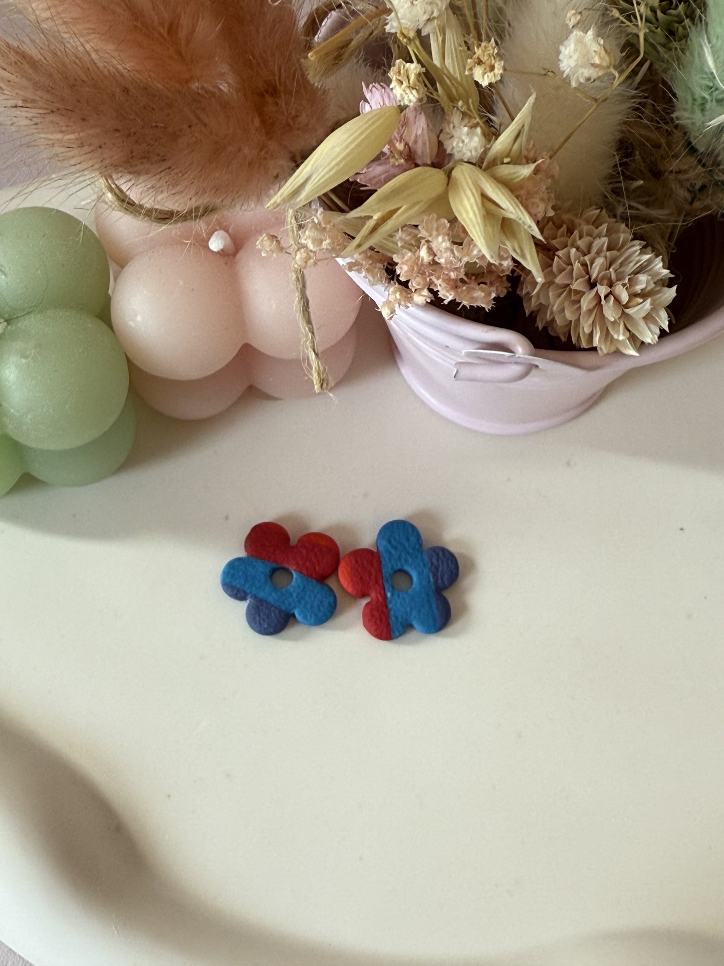 Charms Leslie Rouges/Bleu