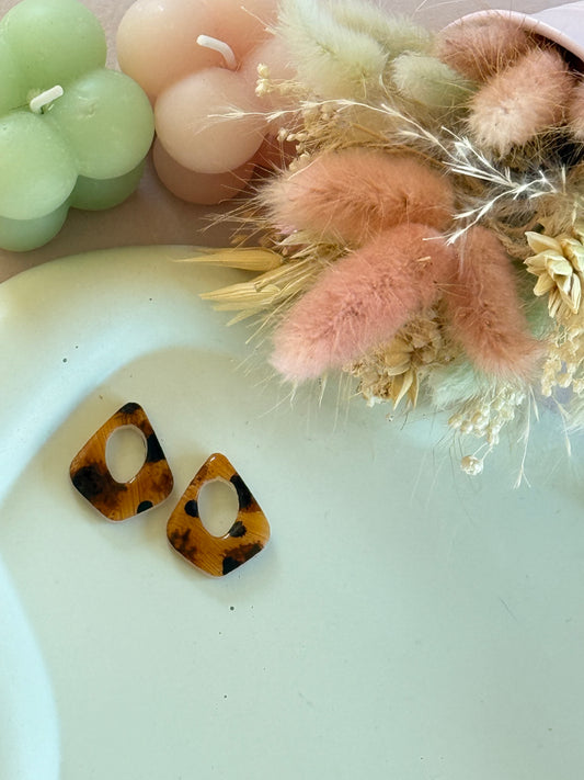 Charms Paloma translucide léopard