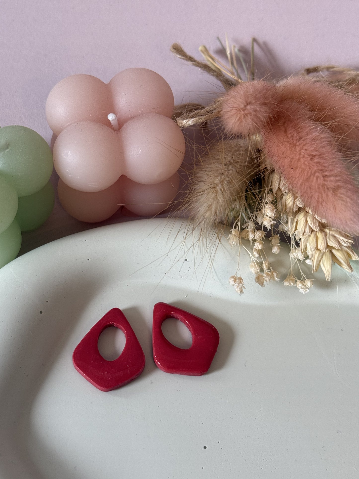 Charms Paloma Rouge Foncé