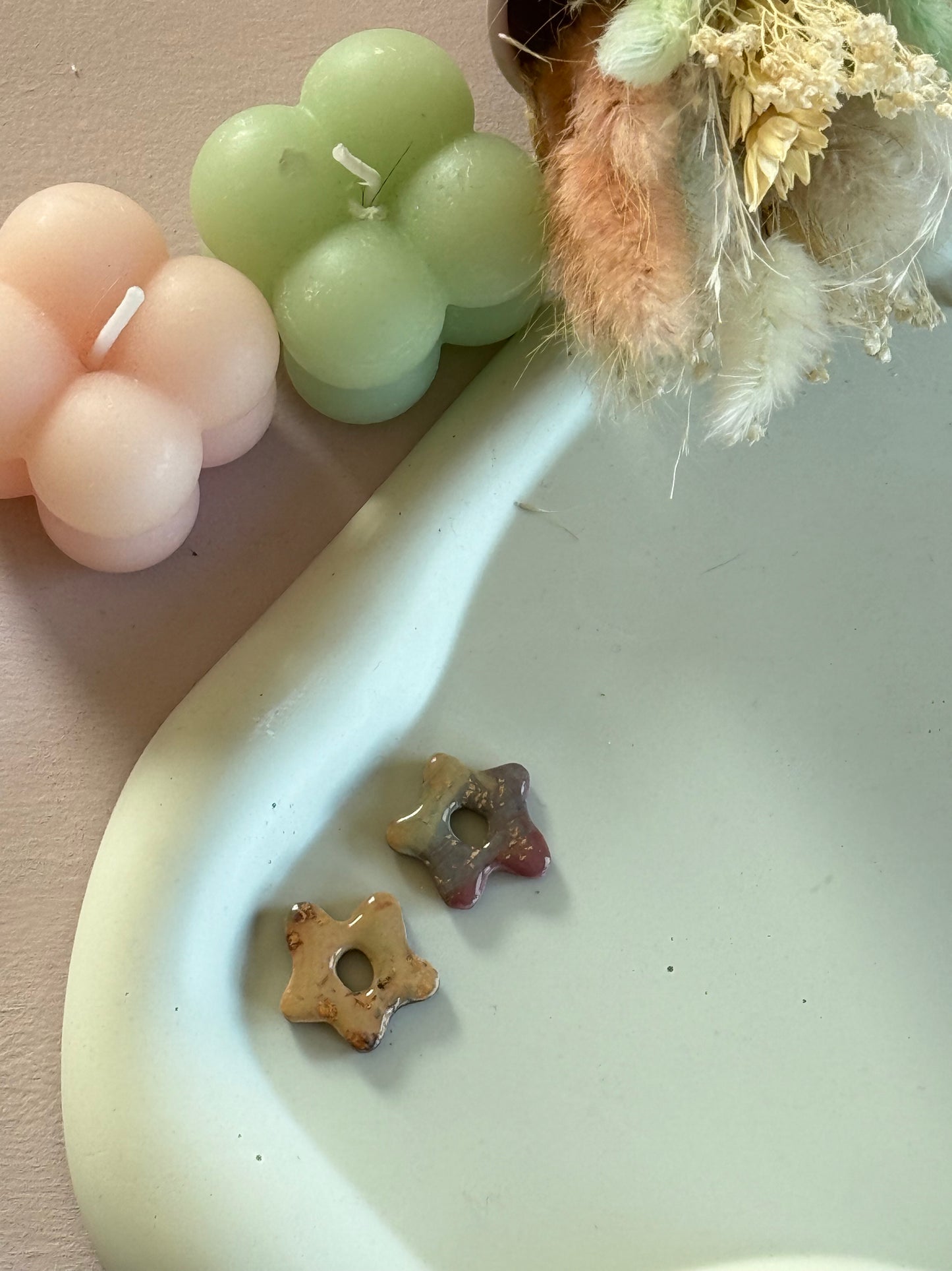 Charms Lili melange de couleurs moutarde