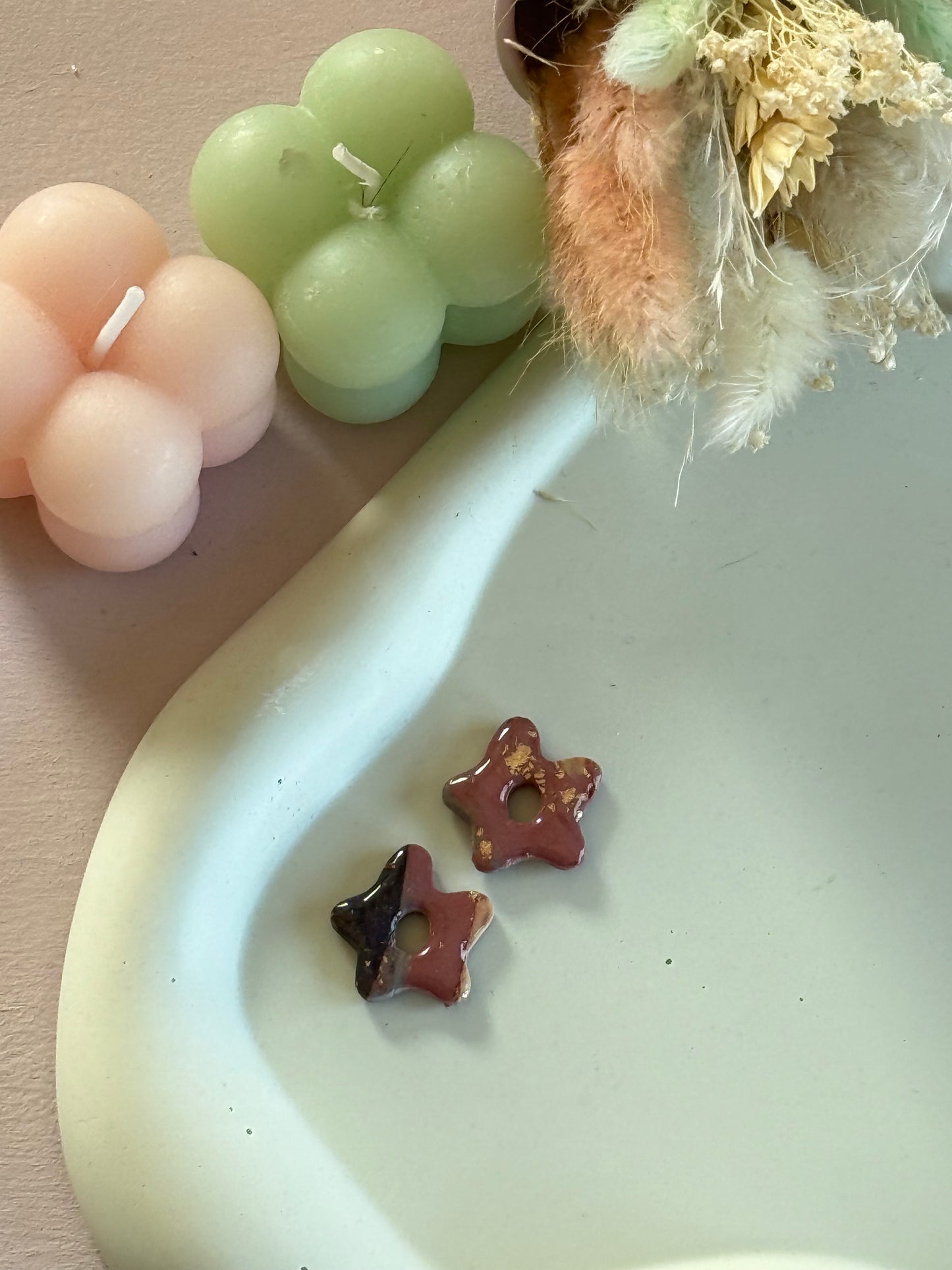 Charms Lili melange de couleurs vieux rose