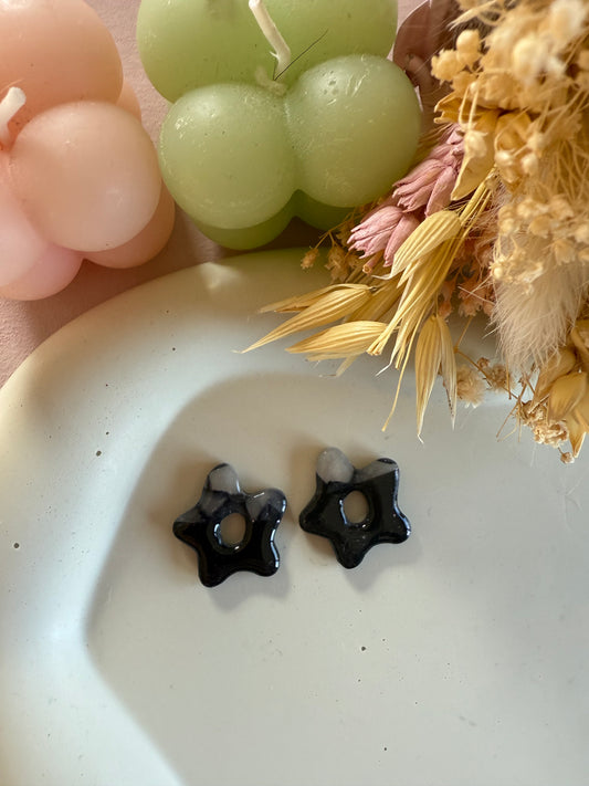 Charms Lili noir marbré