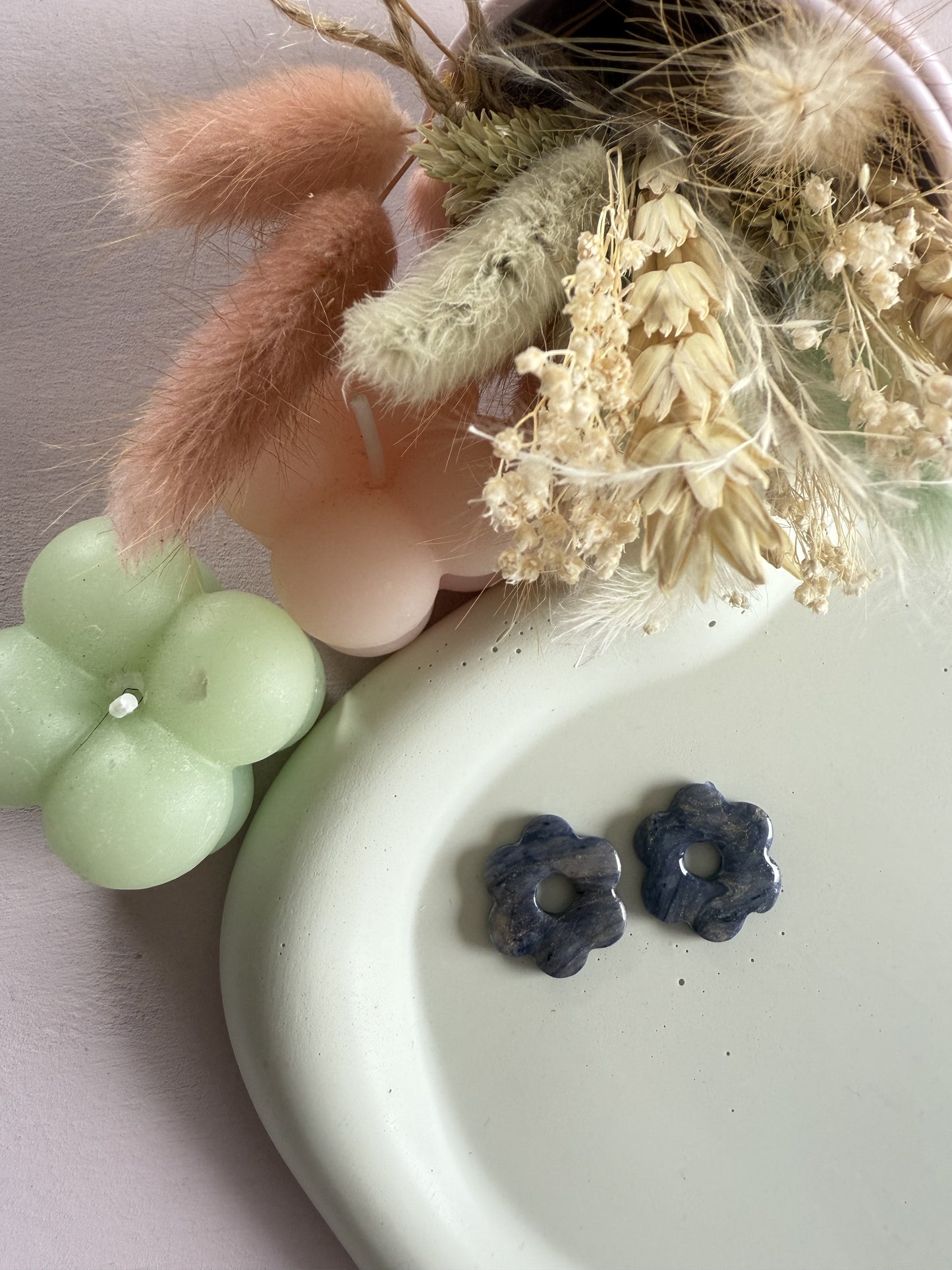 Charms Lucinda translucide Bleu or